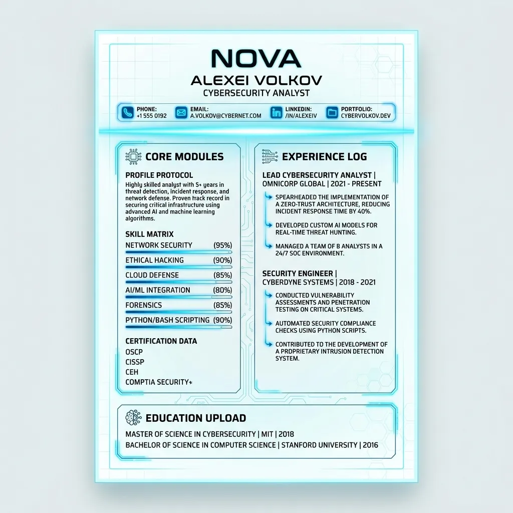 Nova Futuristic